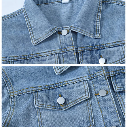 Jeans Jacket Women 2022 NEW Spring Coat Vintage Loose Denim Jacket Outerwear Autumn Chic Ladies Jackets S-5XL