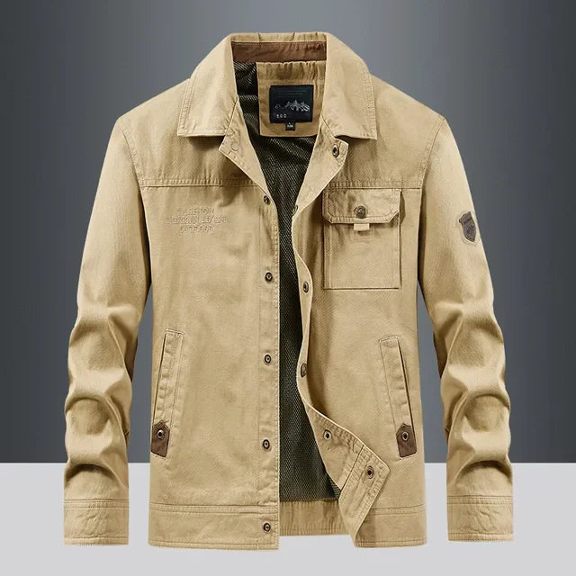 Waterproof Tactical Jacket Men Spring Autumn Multi-pocket Wear-resistant Windbreaker Coat Military Thin Cargo Jackets