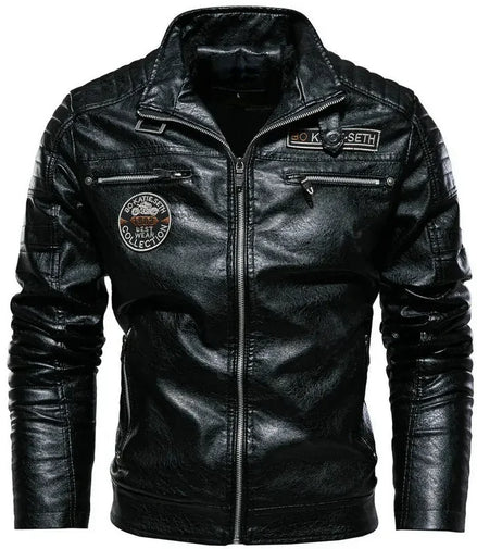 Leather Jacket Roupas Masculinas Autumn Winter Parkas Wind-Resistant Comfortable Top Quality Oversize 5XL Men Clothing Outwear