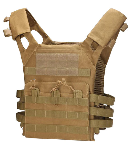 Tactical Vest Waterproof Combat Body Armor Lightweight Adjustable JPC Molle Plate Carrier Hunting Outdoor CS Game Jungle Gear