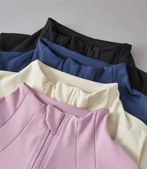 Yoga Clothes Windbreaker Sportswear Woman Running Long Sleeve Sweatshirt Sports Jackets Top Women Workout Tops Activewear