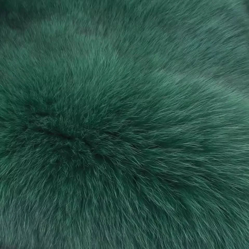 Women Faux Fox Fur Coat Solid Short Jacket V Neck Solid Long Sleeve Thick Warm Fur Office Lady Elegant Casual 2025 Autumn Winter