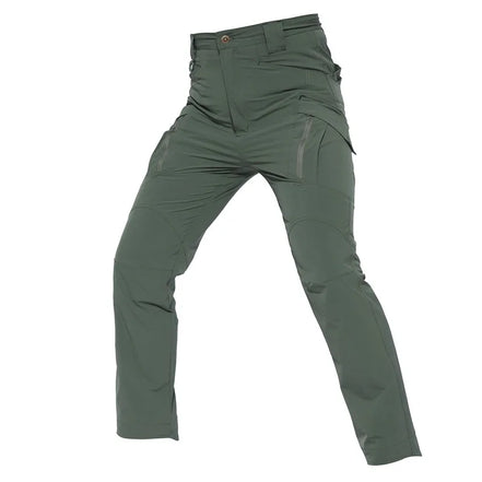 Men Tactical Pants Multi Pockets Summer Thin Outdoor Camping Trekking Hiking Military Waterproof Quick Dry Trousers Cargo Pants