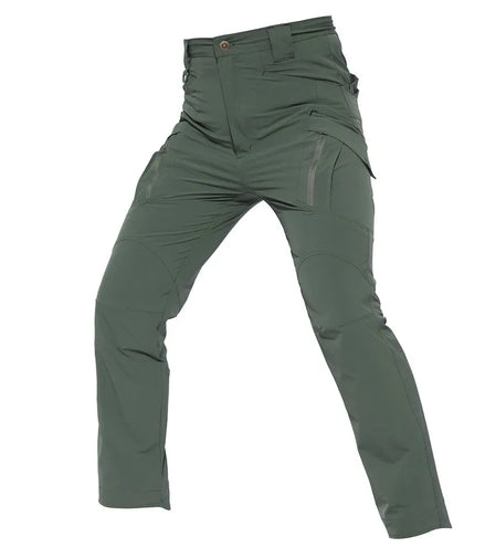 Men Tactical Pants Multi Pockets Summer Thin Outdoor Camping Trekking Hiking Military Waterproof Quick Dry Trousers Cargo Pants