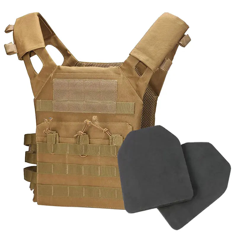 Tactical Vest Waterproof Combat Body Armor Lightweight Adjustable JPC Molle Plate Carrier Hunting Outdoor CS Game Jungle Gear