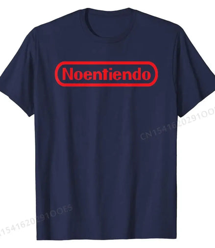 No Entiendo Shirt, Funny Gamer's Shirt For Spanish Speakers T Shirts Casual On Sale Cotton Tops Shirts Camisa for Men