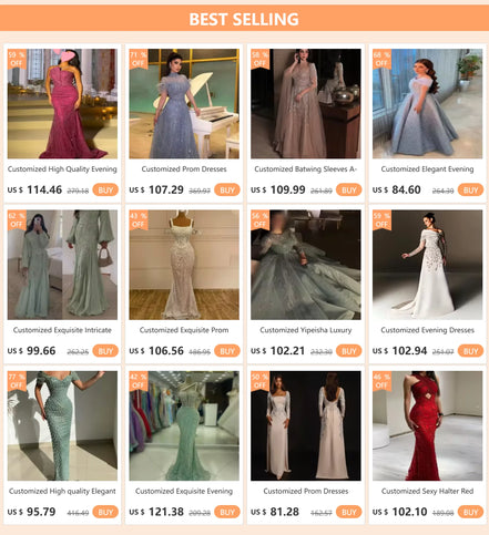 Elegant Off-shoulder Evening Dresses Luxury Backless Long Dress Exquisite High Quality Prom Party Gowns for Women Customized