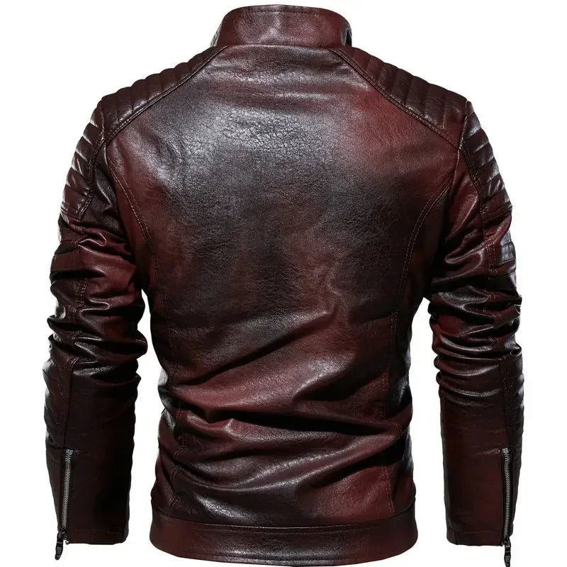 Leather Jacket Roupas Masculinas Autumn Winter Parkas Wind-Resistant Comfortable Top Quality Oversize 5XL Men Clothing Outwear