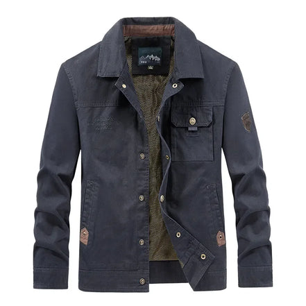 Waterproof Tactical Jacket Men Spring Autumn Multi-pocket Wear-resistant Windbreaker Coat Military Thin Cargo Jackets