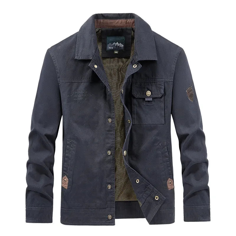 Waterproof Tactical Jacket Men Spring Autumn Multi-pocket Wear-resistant Windbreaker Coat Military Thin Cargo Jackets