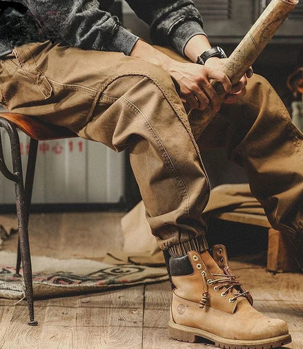 Skinny Casual Male Trousers Multi Pocket Slim Men's Cargo Pants Multipockets Aesthetic Street Loose Techwear Y2k Vintage Cheap
