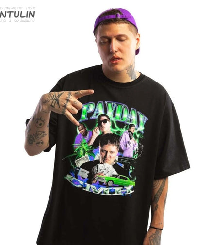 Men's T-Shirt Oversized Hip Hop Streetwear Y2k Tops Tee Harajuku Cotton Vintage Korean Fashion Graphic Unisex Aesthetic Clothing