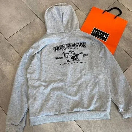 American Vintage Buddha Black Denim Jacket Men Oversize Sweatshirt Casual Zip Coats Tops Harajuku Zip Up Hoodie Goth Y2K Jackets