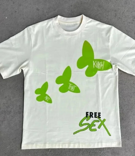 Streetwear New Vintage Hip Hop Oversized Short Sleeve T-Shirts Casual Clothing Summer Fashion TShirts Men Women Tee Harajuku Top