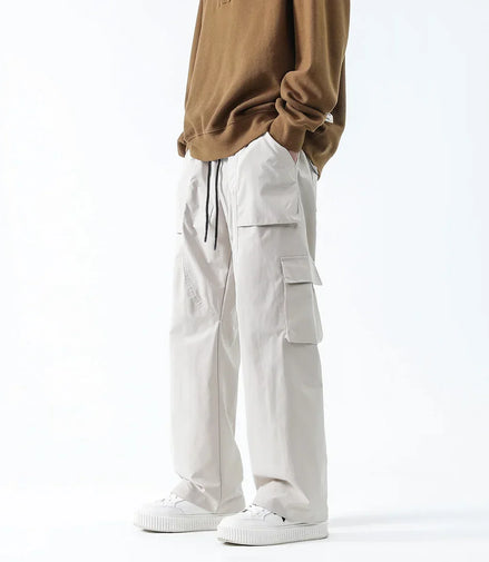 Streetwear Hip Hop Joggers Cargo Pants Men Multi-Pocket Elastic Waist Harem Trousers Male Harajuku Casual Woman Sweatpants