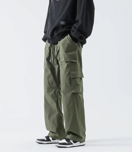 Streetwear Hip Hop Joggers Cargo Pants Men Multi-Pocket Elastic Waist Harem Trousers Male Harajuku Casual Woman Sweatpants