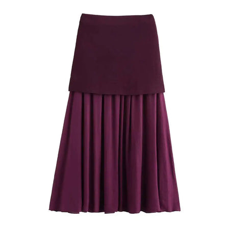 Fashion Knitted Sweater Pullover 2 Piece Set Women Summer Cardigan Knitwear Linen Skirt Suits European American Style Long Dress