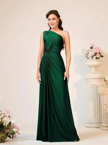 European and American Evening Dresses, Women's Banquet Wear New Products, Backless Fashion Temperament, Adult Evening Dresses
