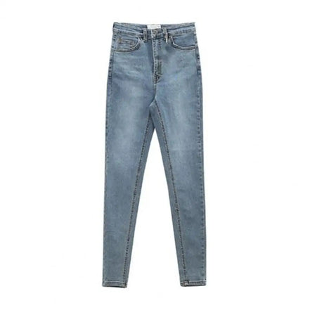 Women High Waist Jeans 2024 Spring Summer Skinny Casual Office Lady Slim Lifting Butt Denim Pencil Pants Female Elastic Trousers