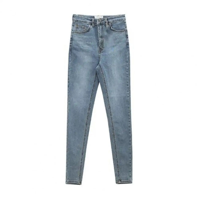 Women High Waist Jeans 2024 Spring Summer Skinny Casual Office Lady Slim Lifting Butt Denim Pencil Pants Female Elastic Trousers
