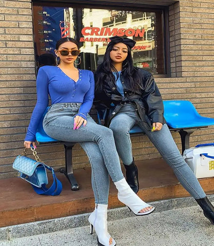 Women High Waist Jeans 2024 Spring Summer Skinny Casual Office Lady Slim Lifting Butt Denim Pencil Pants Female Elastic Trousers