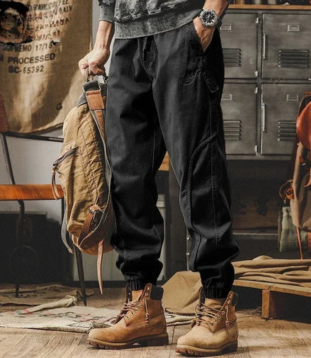 Cargo Pants for Men Multi Pocket Multipockets Casual Trousers Man Skinny Slim Loose Techwear Regular Fit New In Y2k Vintage Long