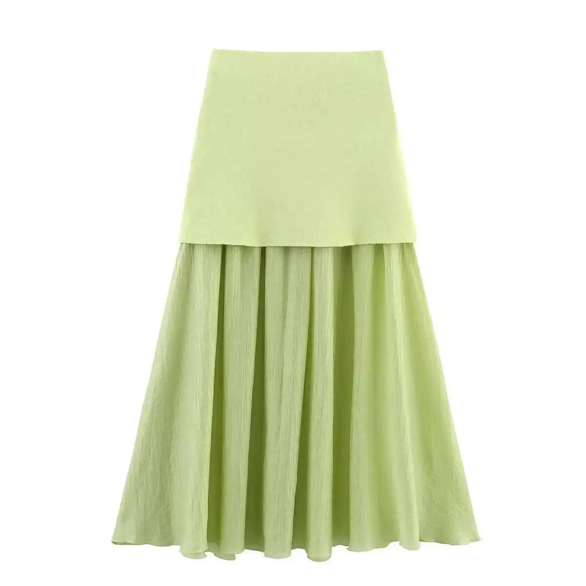 Fashion Knitted Sweater Pullover 2 Piece Set Women Summer Cardigan Knitwear Linen Skirt Suits European American Style Long Dress
