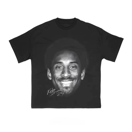 Summer Cotton T-shirts Streetwear Basketball Kobe Bryant Graphics Printed Loose Oversized Women Tees Tops Men T Shirt Unisex