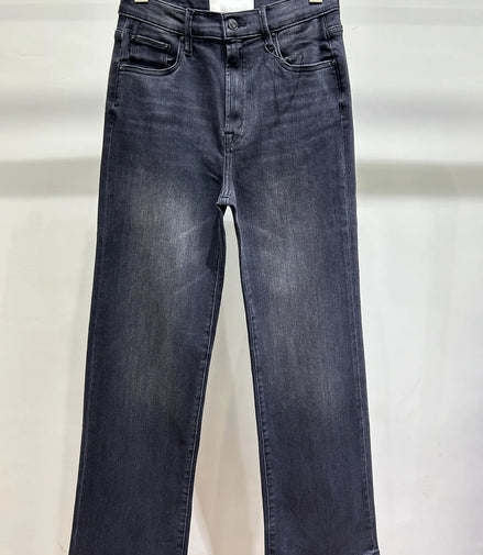 Women high waist loose jeans fashion Versatile lady Straight denim pants