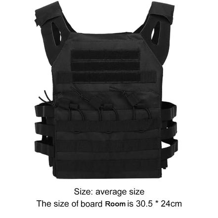 Tactical Vest Waterproof Combat Body Armor Lightweight Adjustable JPC Molle Plate Carrier Hunting Outdoor CS Game Jungle Gear