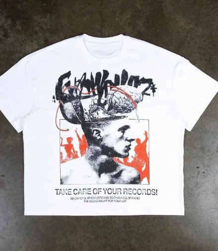 Streetwear New Vintage Hip Hop Oversized Short Sleeve T-Shirts Casual Clothing Summer Fashion TShirts Men Women Tee Harajuku Top