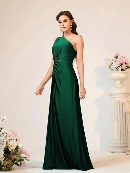 European and American Evening Dresses, Women's Banquet Wear New Products, Backless Fashion Temperament, Adult Evening Dresses