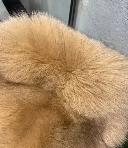 Women Faux Fox Fur Coat Solid Short Jacket V Neck Solid Long Sleeve Thick Warm Fur Office Lady Elegant Casual 2025 Autumn Winter