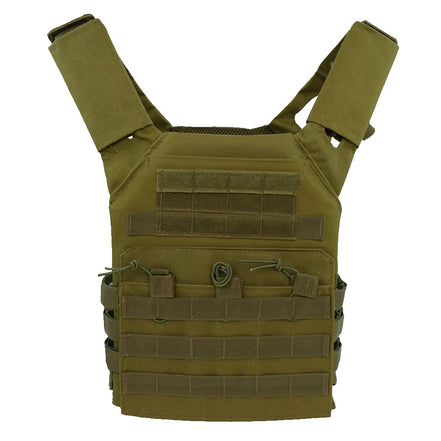 Tactical Vest Waterproof Combat Body Armor Lightweight Adjustable JPC Molle Plate Carrier Hunting Outdoor CS Game Jungle Gear