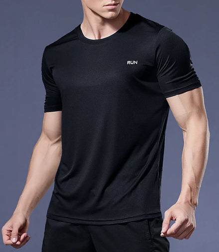 Running Shirts Soccer Shirts Men's Jersey Sportswear Mens Jogging T-Shirts Quick Dry Compression Sport T-Shirt Fitness Gym