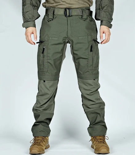 Military Tactical Pants Men's Cargo Trousers Casual Outdoor Waterproof Pants Multi-pocket Wear-resistant Breathable Workwear