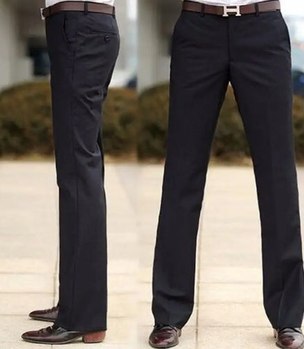 Male Suit Trousers Business Straight Social Tailoring White Clothing Dress Men's Summer Pants Premium Up Slacks Elegant
