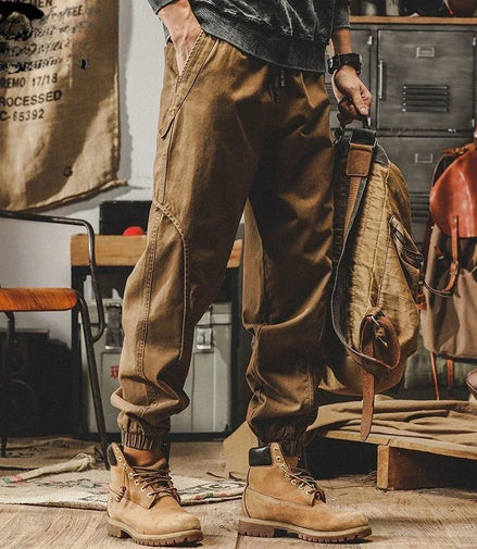 Cargo Pants for Men Multi Pocket Multipockets Casual Trousers Man Skinny Slim Loose Techwear Regular Fit New In Y2k Vintage Long